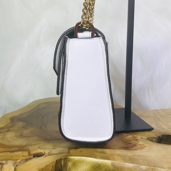 Michael Kors Kinsley Weaved Shoulder Flap Bag - Picture 3 of 8